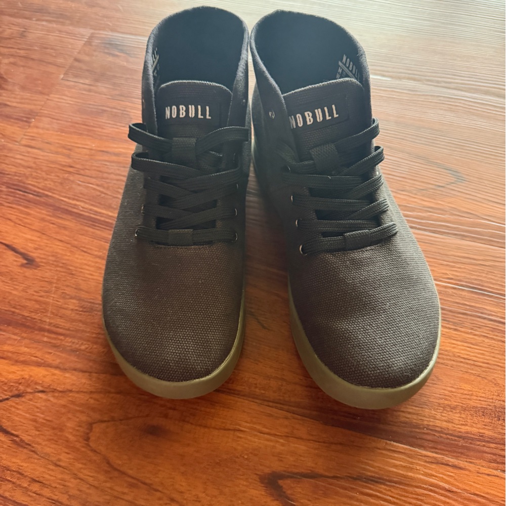NOBULL Women's Black Canvas Low-Top Sneakers